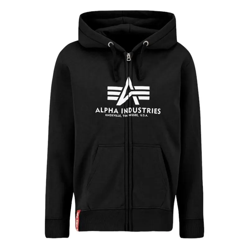 Alpha Industries Basic Zip Hoodie black
