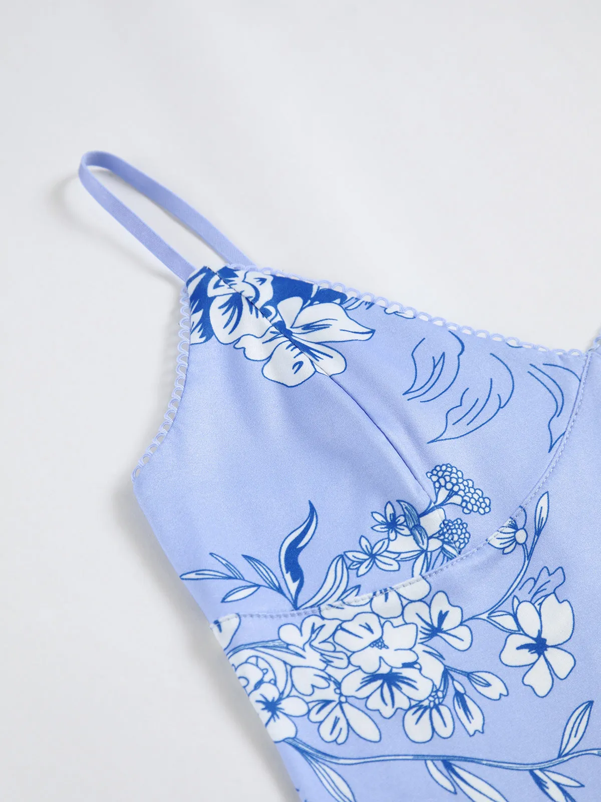 Blumen Lange Kleid