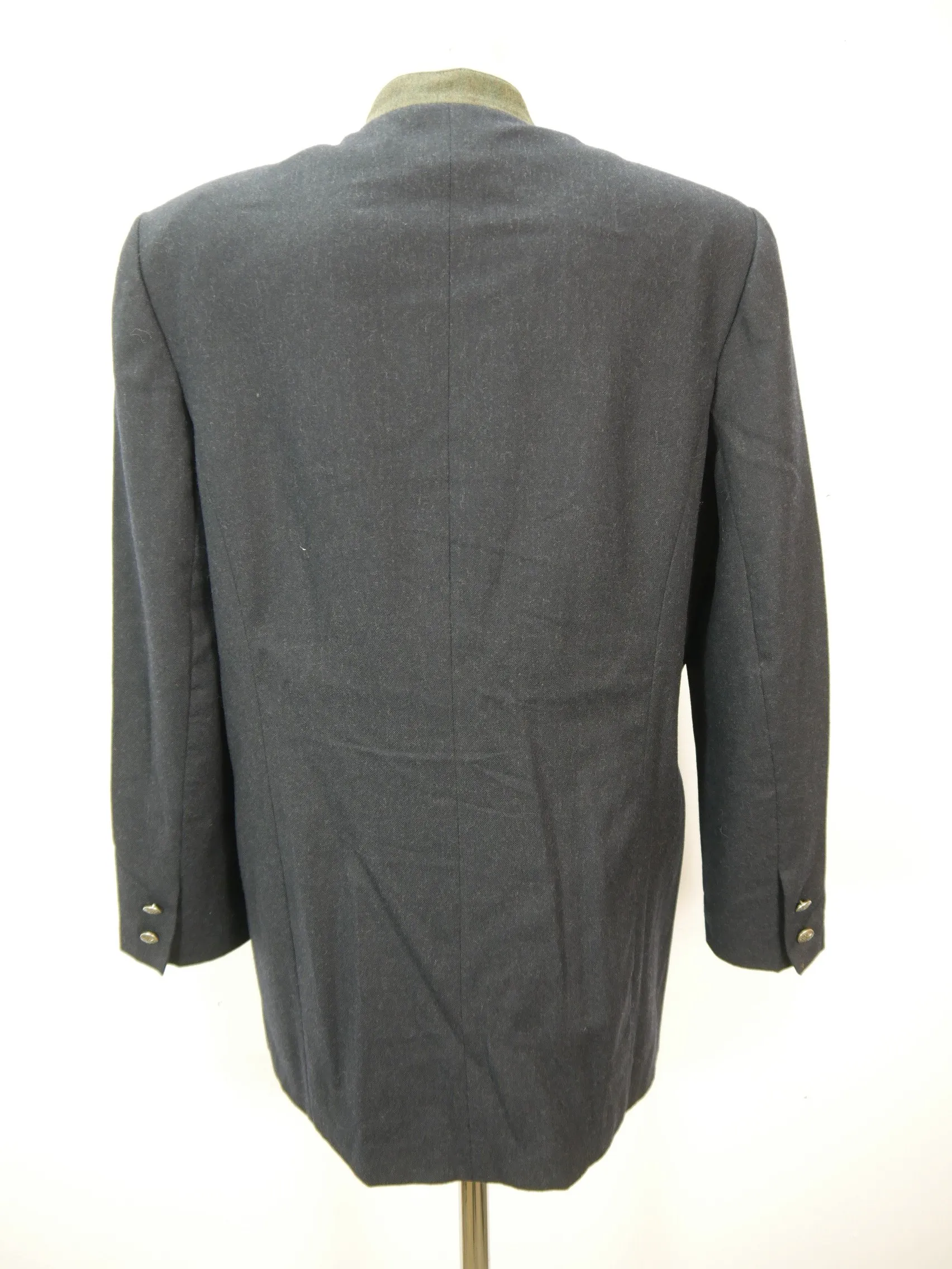 Country Life schwarz Janker mit Edelweißstickerei süße Trachtenjacke Jacke Gr.40