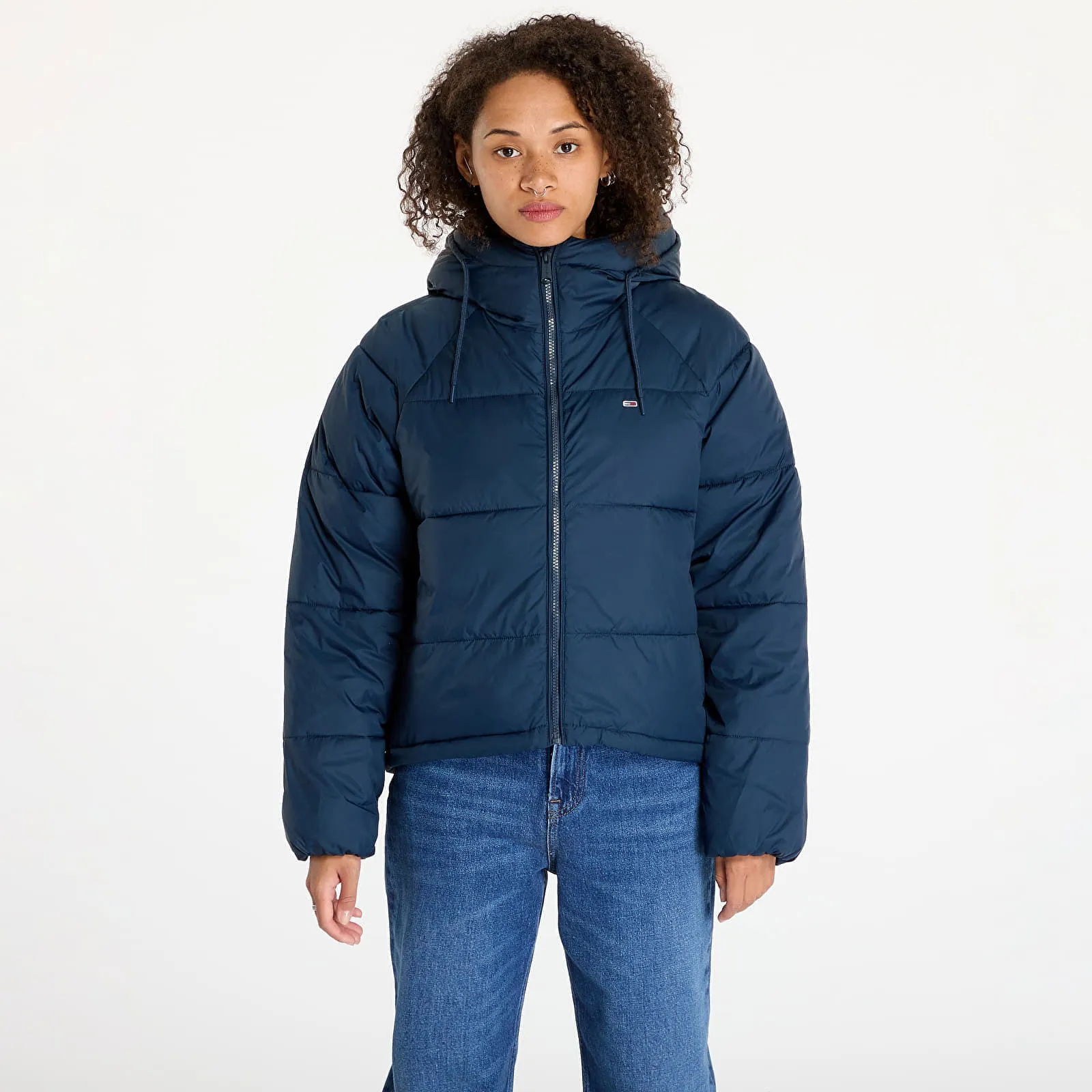 Gesteppte Jacke Tommy Hilfiger Vail Puffer Jacket Blue DW0DW18841 C1G