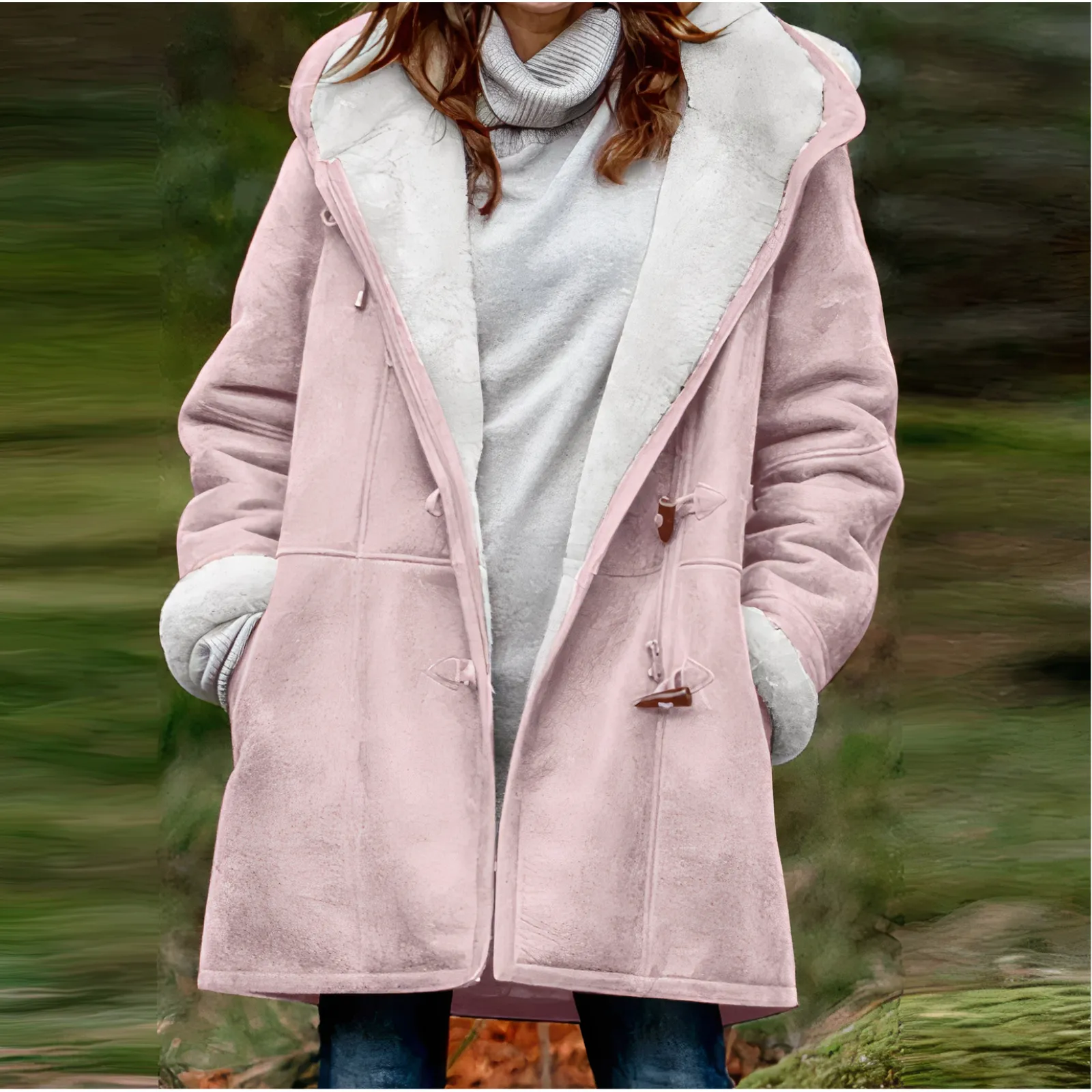 Heidi-Mode | Winter Samt Mantel