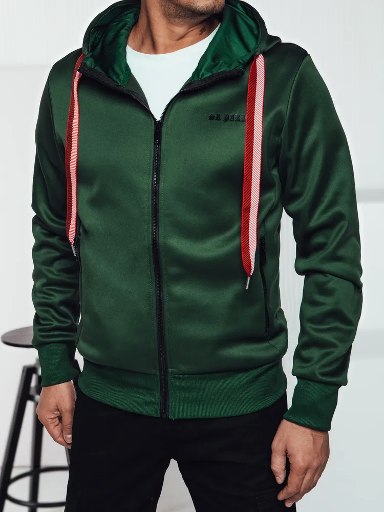 Herren-Kapuzenpullover grün Dstreet BX5860