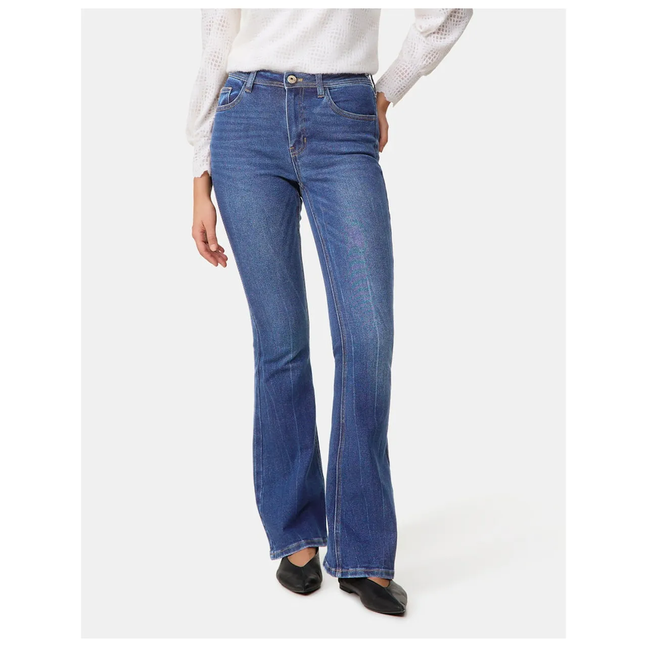 HOSE JEANS LANG BOOTCUT