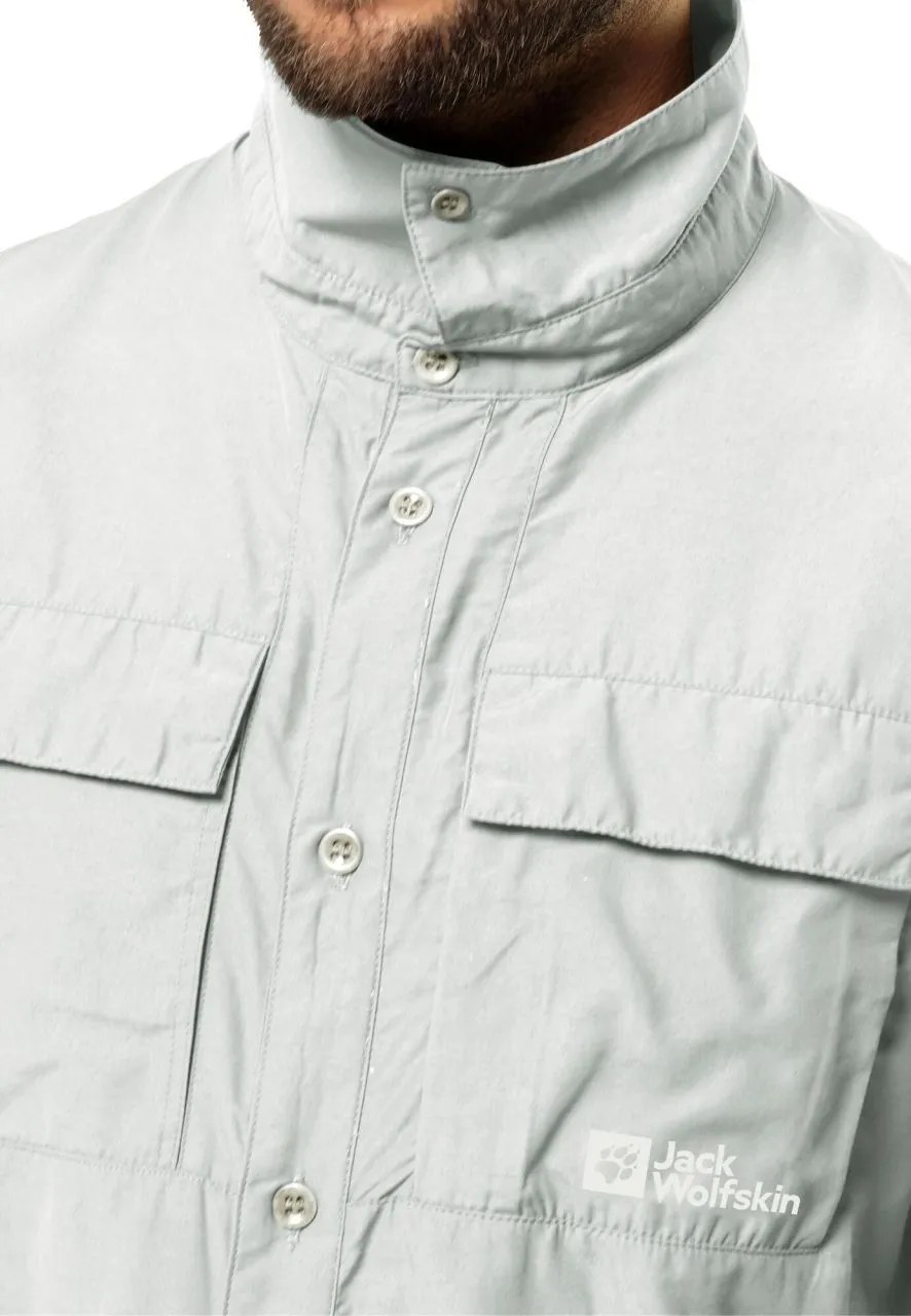 Jack Wolfskin Barrier Long Sleeve Shirt M - Herren Longsleeve für Freizeit und Outdooraktivitäten