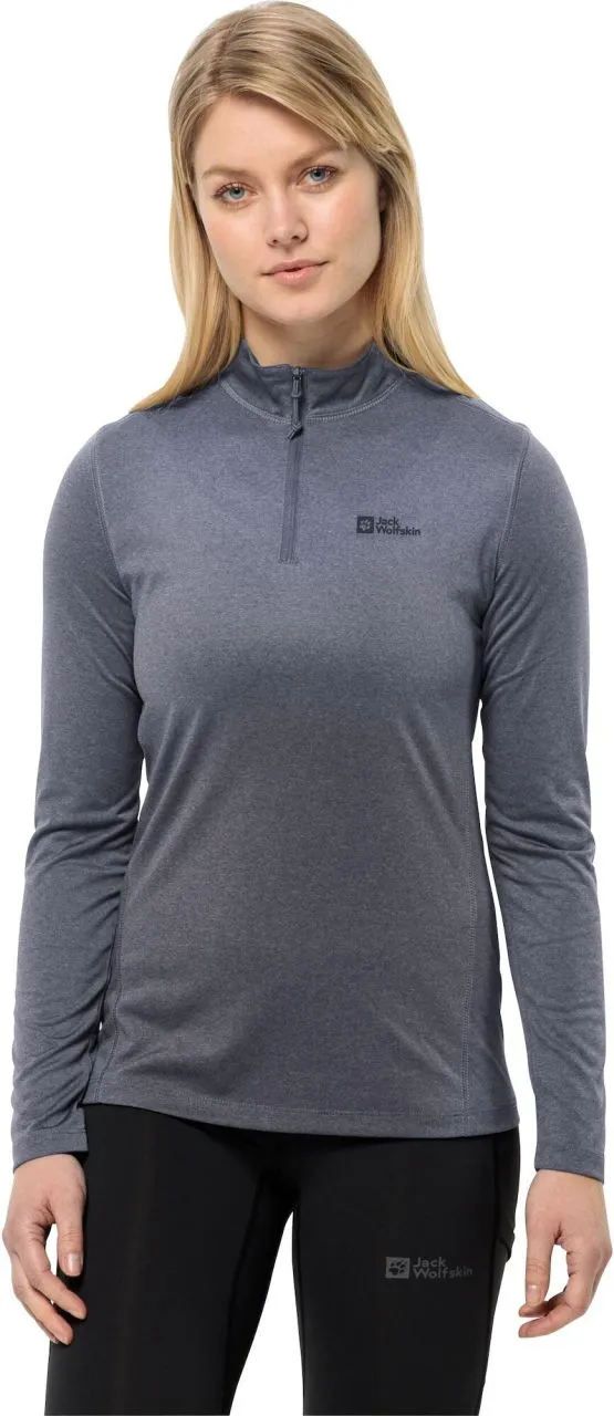 Jack Wolfskin Sky Thermal Half Zip W - Damen Funktionswäsche