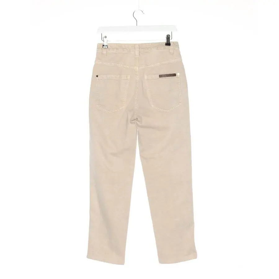 Jeans Straight Fit 32 Weiß