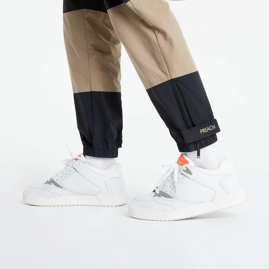 Jogginghose PREACH Nylon Zip Pants SW10286. Black/mud