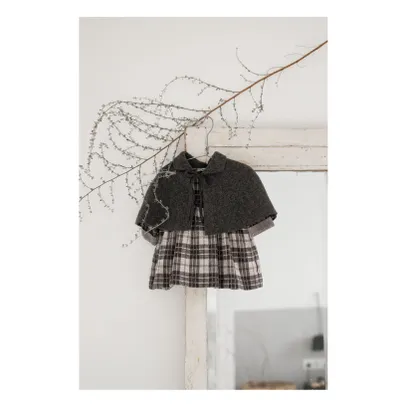 Kleid Claudia Flanell | Kohle