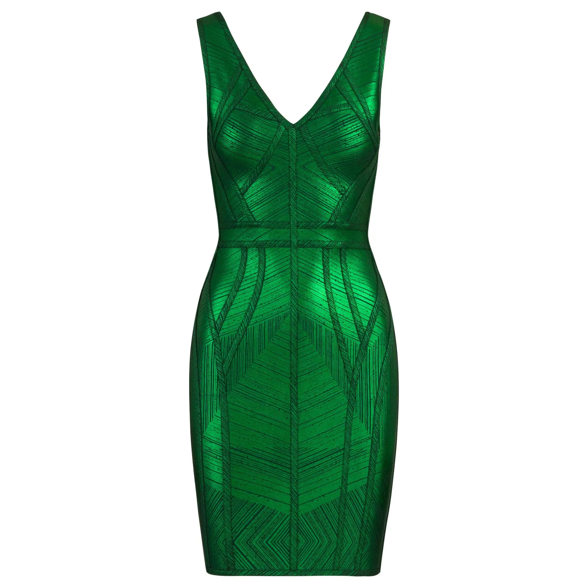   Kraimod  Bandage Kleid grün  Mini-Kleider 