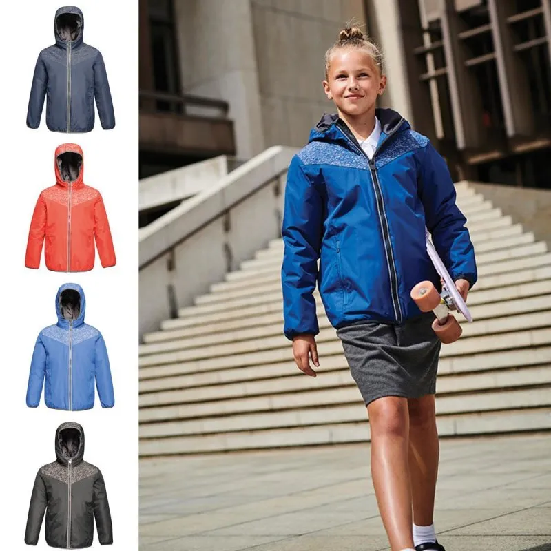 Leichte Kinder-Reflektor-Jacke gefüttert - verschiedene Farben