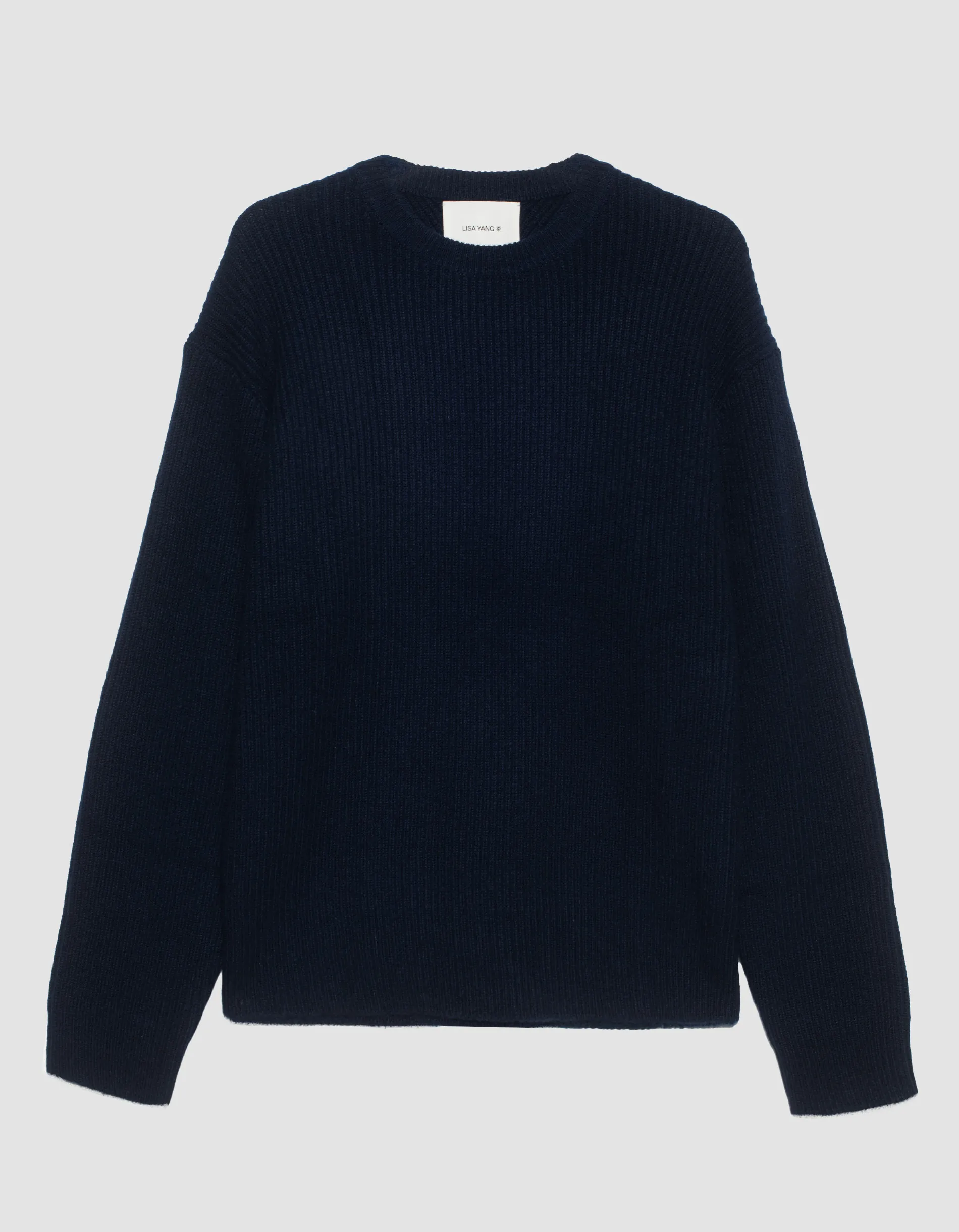 LISA YANG Wiliam Navy // Oversize Kaschmir-Pullover
