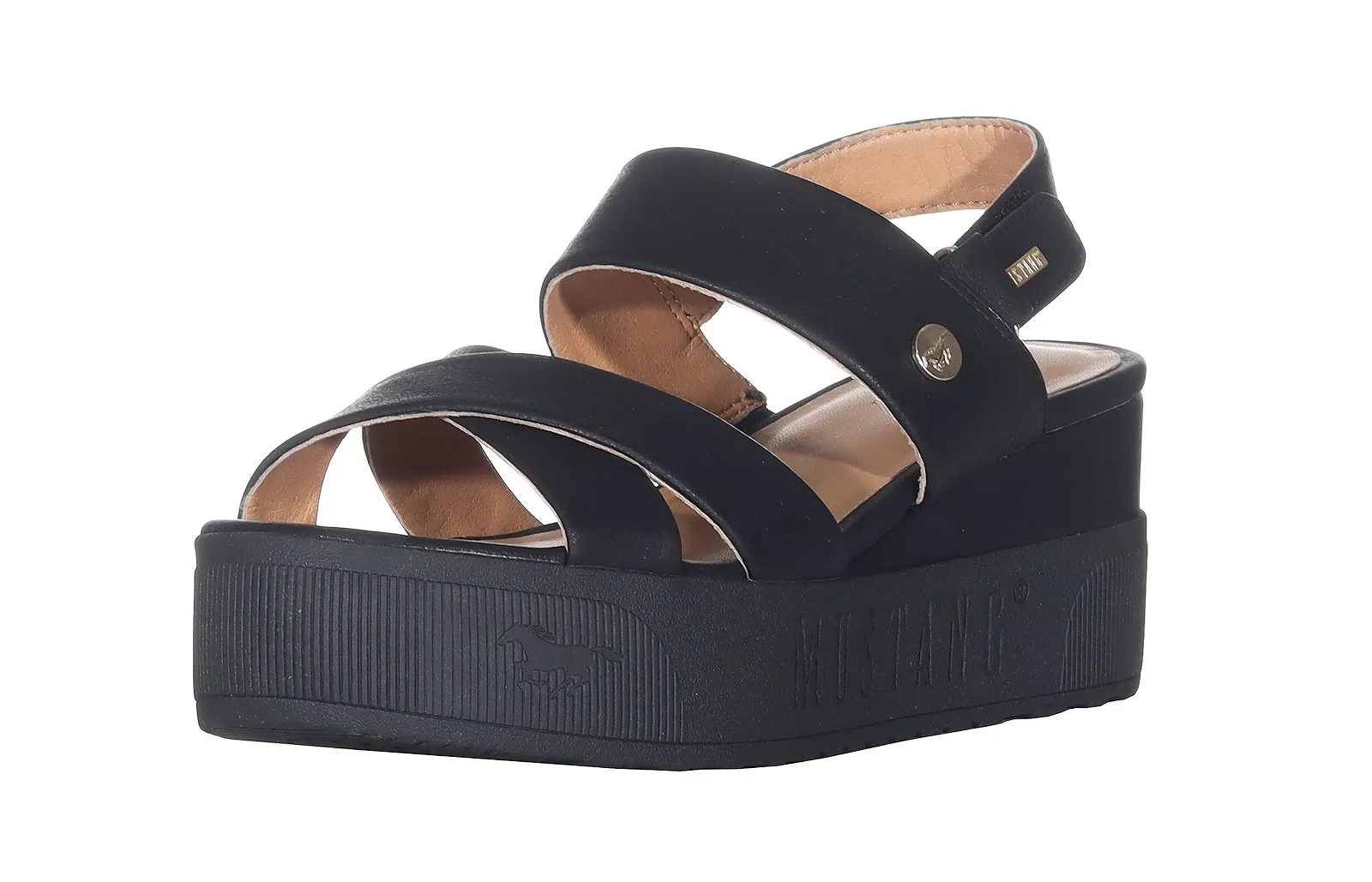 Mustang Shoes Damen Plateau-Sandalen 1459-801