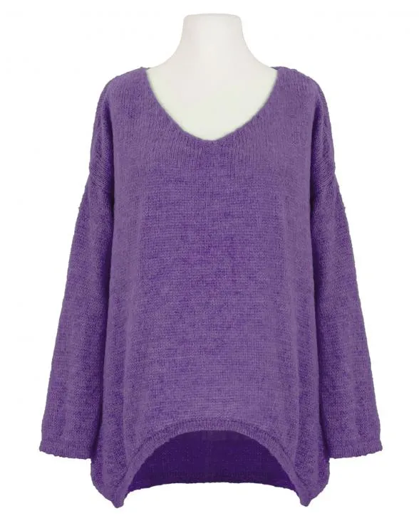 Pullover Oversize für Damen in  lila von Selected Touch
