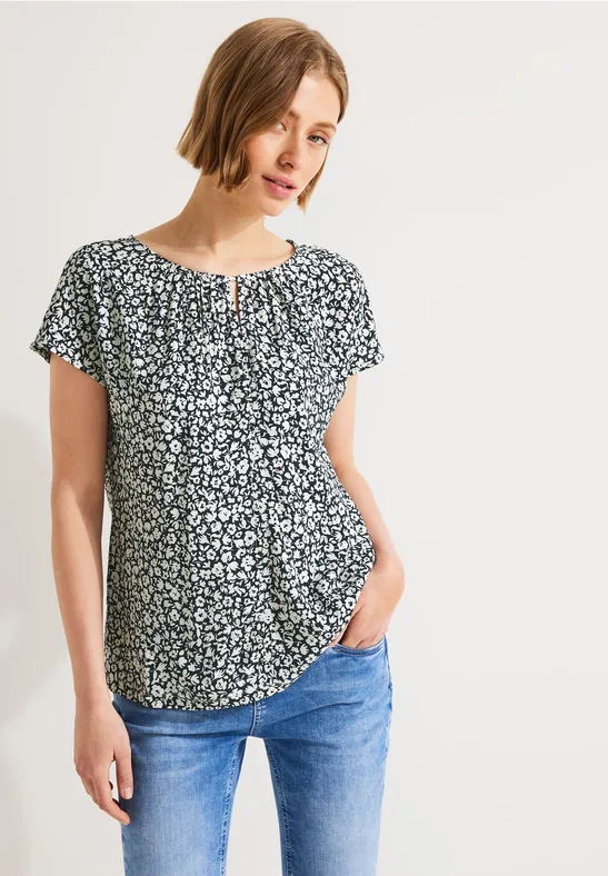 Street One Print Materialmix Shirt 