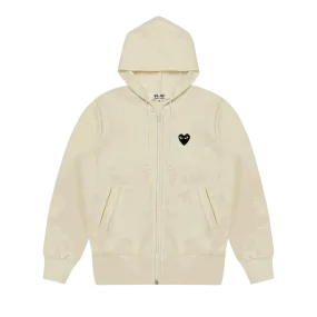 Sweatshirt Comme des Garçons PLAY Zip-Up Hoodie AZ T254 051 3