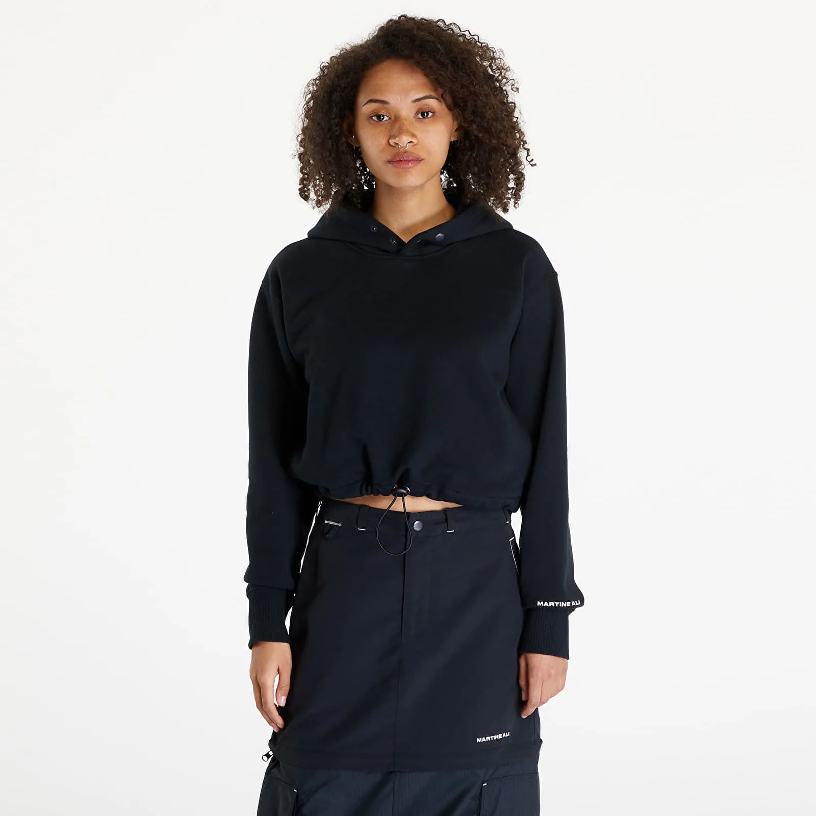 Sweatshirt Converse Martine Ali x Hoodie Black 10026802-A01