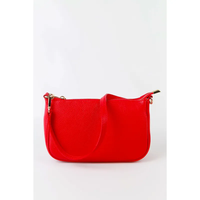 Tasche aus genarbtem Leder