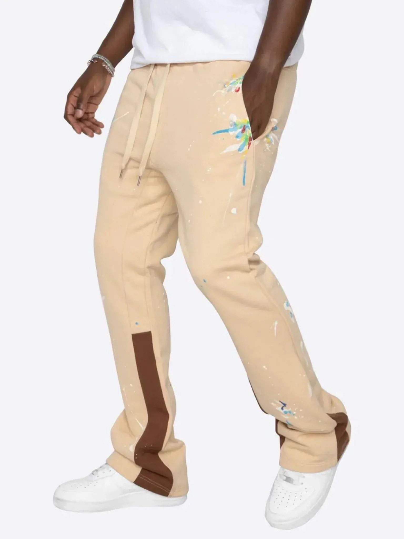 Thomas Ausgestellte Jogginghose | Interessante Hosen mit Taschen