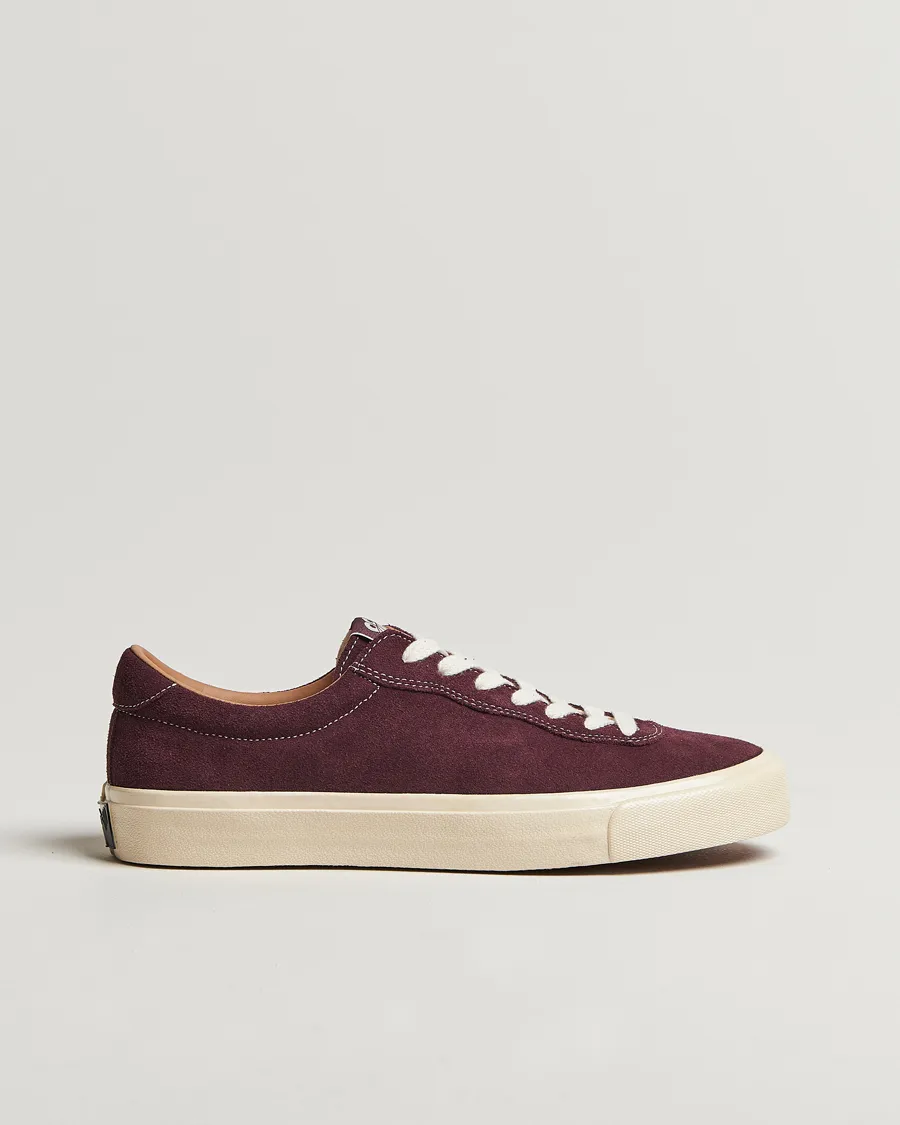 VM001 Lo Suede Sneaker Fig Red